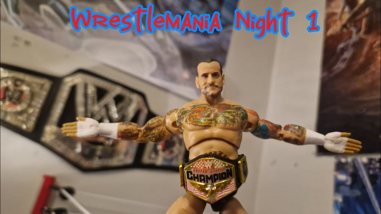 AlexFiguresItOut Wrestlemania 2 night 1