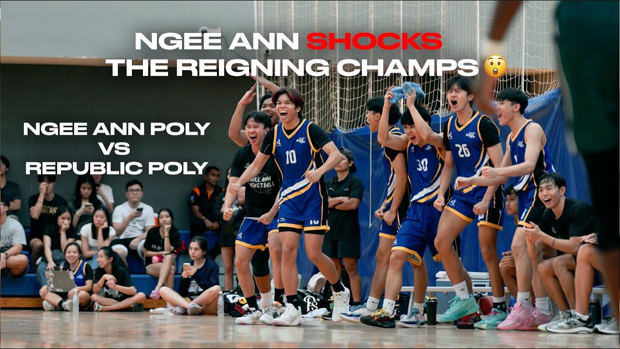 NGEE ANN SHOCKS THE REIGNING CHAMPS 😲 | NGEE ANN POLY VS REPUBLIC POLY | POLITE 2024 Highlights