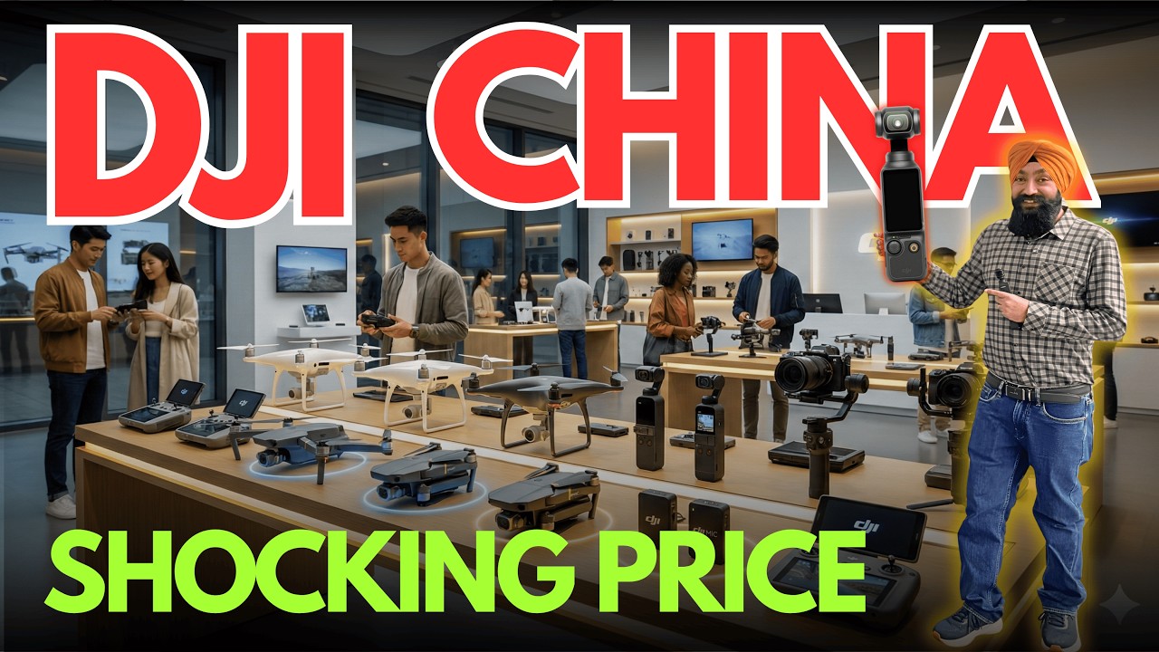 DJI Showroom in Shenzhen 😱 Prices Shocked Me!