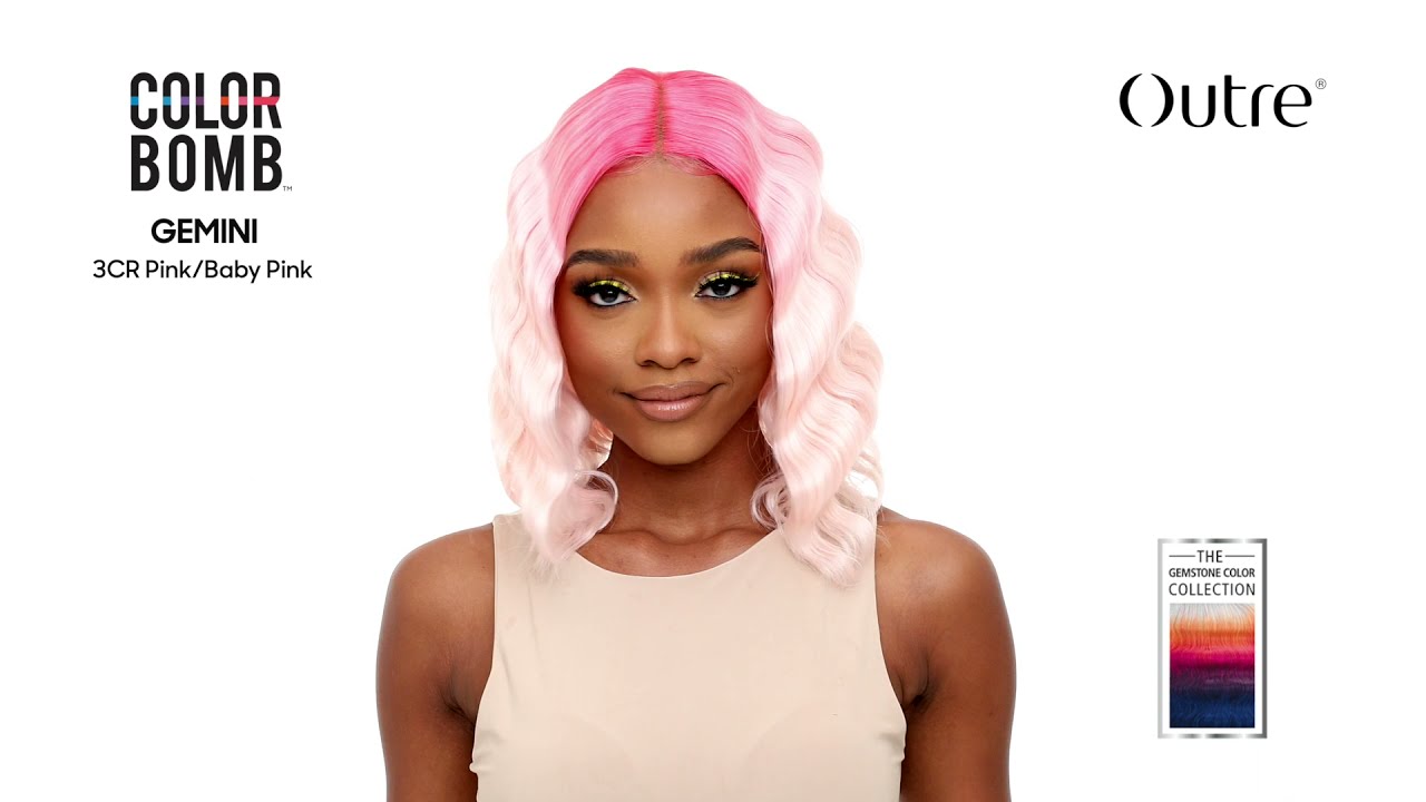 Outre Lacefront Colorbomb Lace Front Wig  - Gemini