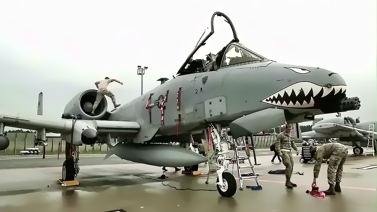 USAF A-10C Warthogs Land In Estonia • The Flying Tigers