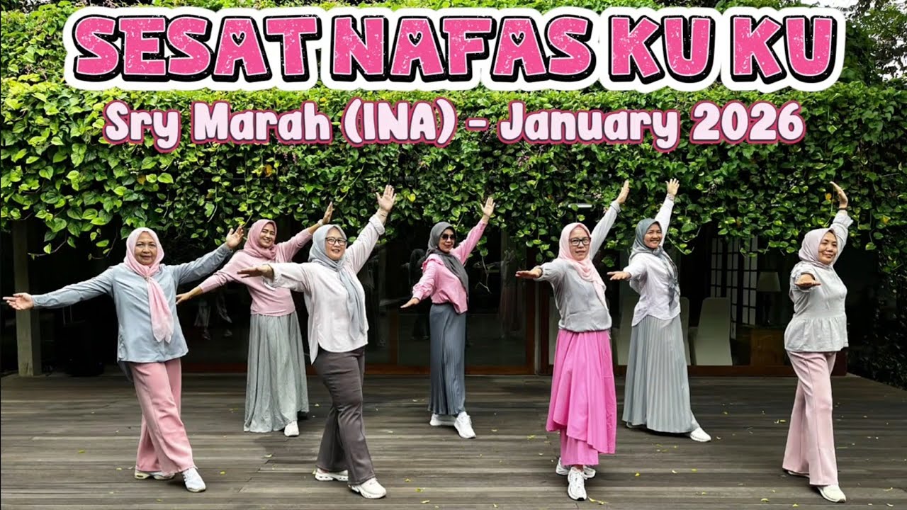 SESAT NAFAS KU KU Line Dance ll Sry Marah (INA) - January 2026 ll COOL DANCE (DKI 106) INA