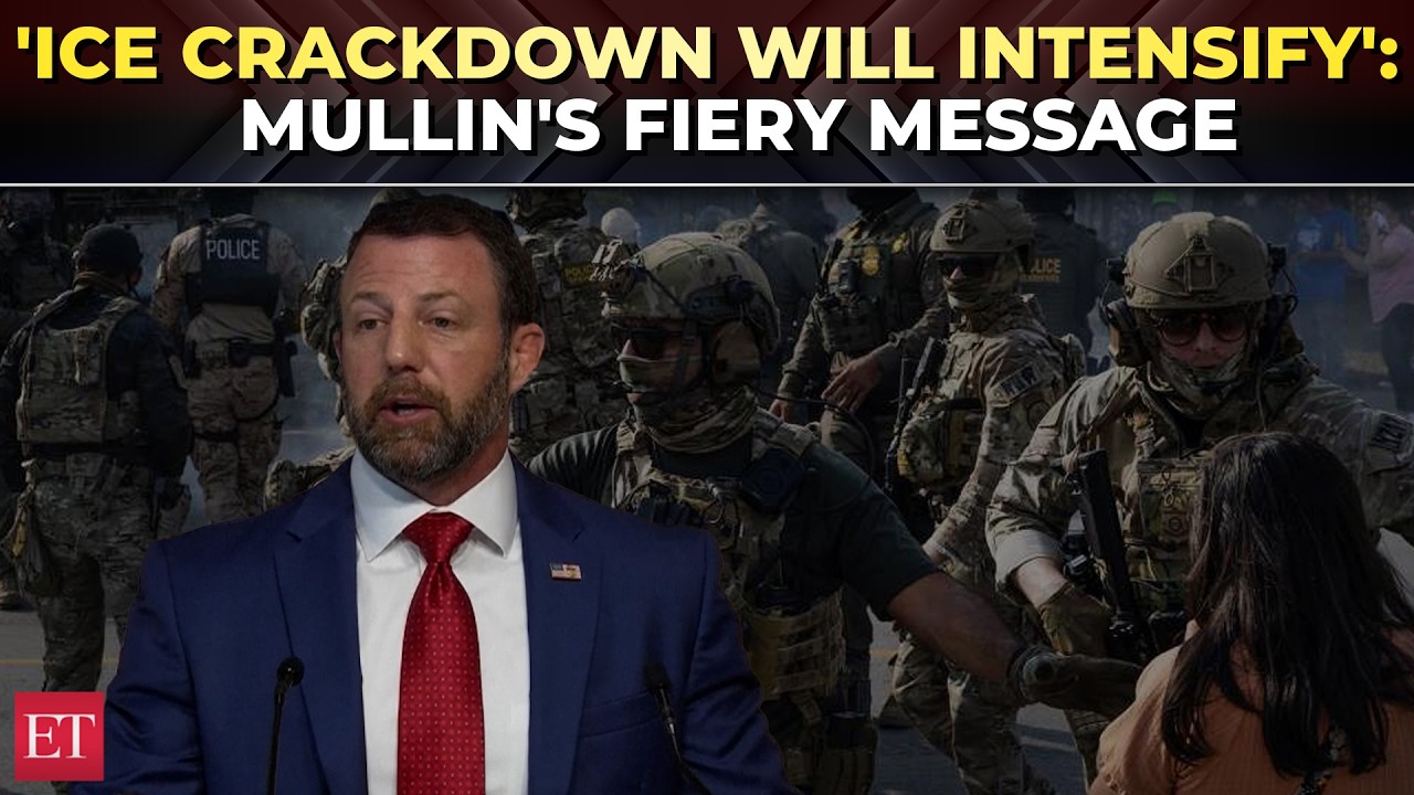 'Turning up the heat on the streets': Mullin warns protesters, says 'ICE crackdown will intensify'