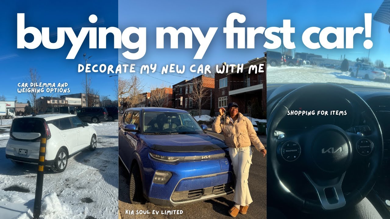 I BOUGHT MY FIRST CAR | How I got my EV and DECORATE WITH ME