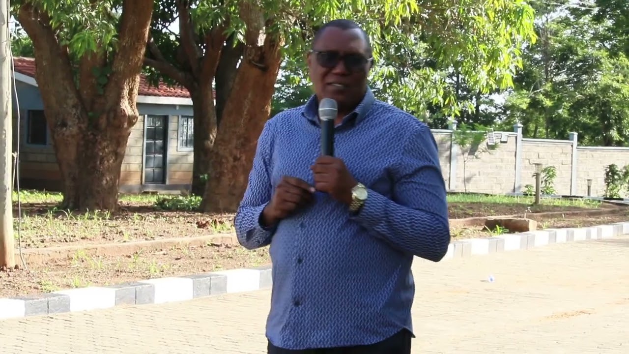 I'm the Ag Kitui East Mp, I give them Bursaries & grade their Roads - kitui Rural Mp Mboni Mwalika 
