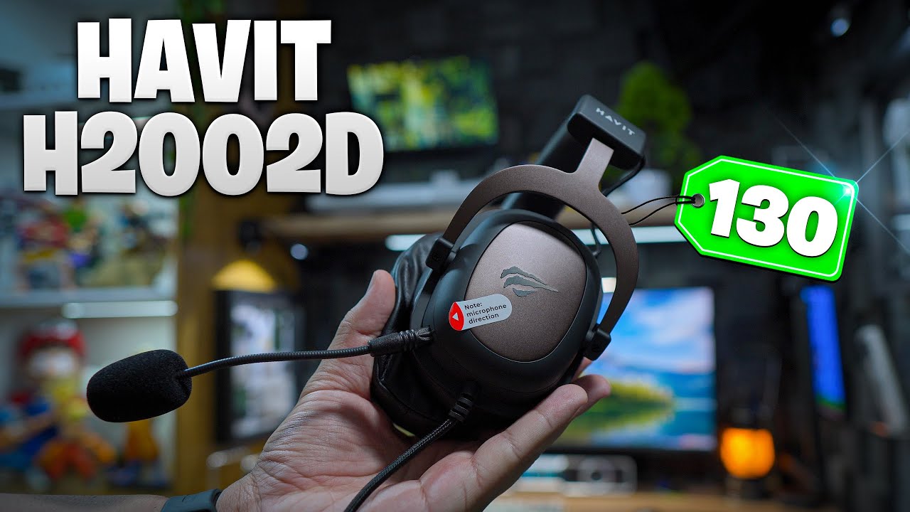 Testei o famoso queridinho dos headsets baratos - Havit H2002D