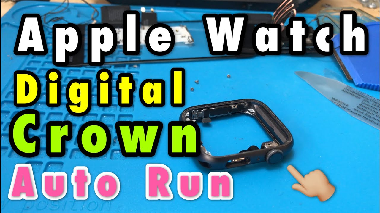 Apple Watch Crown Series 4 Problem