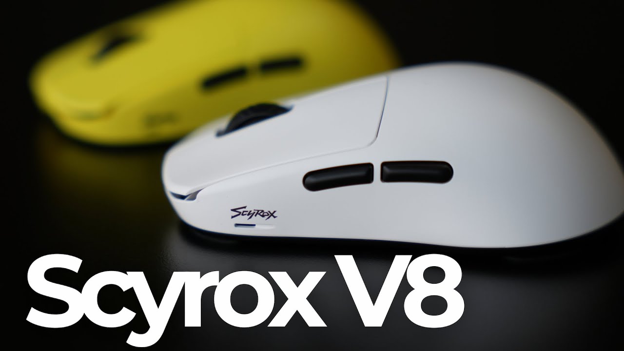 コスパがやばいと噂のゲーミングマウス Scyrox V8 を試してみた