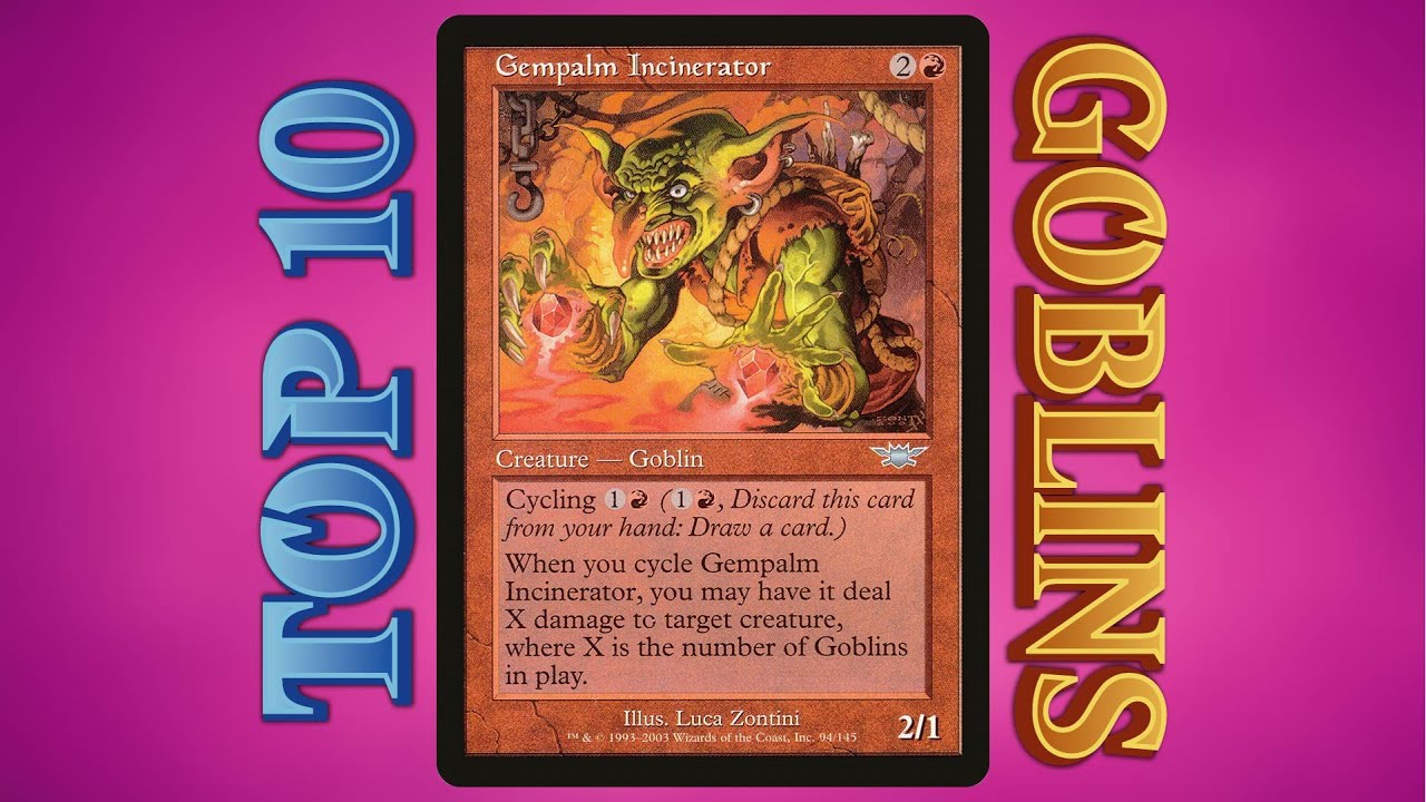 TOP 10 Melhores GOBLINS do Magic: The Gathering