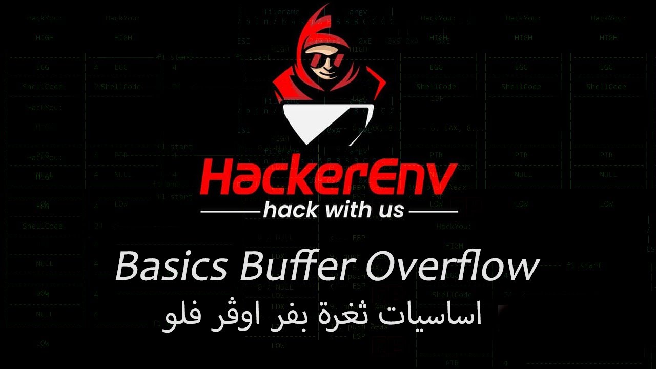 Basics Buffer Overflow [AR] - اساسيات بفر اوفر فلو