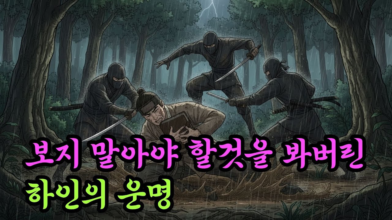 보지 말아야 할 것을 봐버린 하인의 운명ㅣ야담·민담·설화·전설·옛날이야기·오디오북