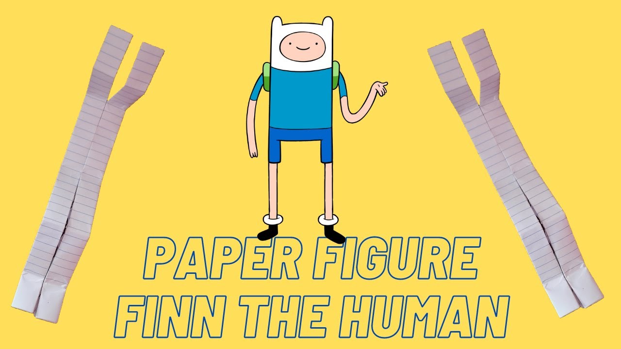 Paper Figures #2: Finn the Human from Adventure Time