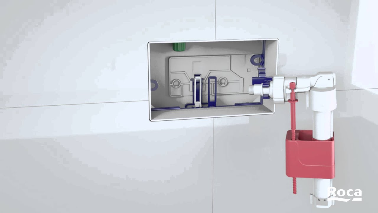 Cisterna Empotrable Compacta - Instalación | Roca