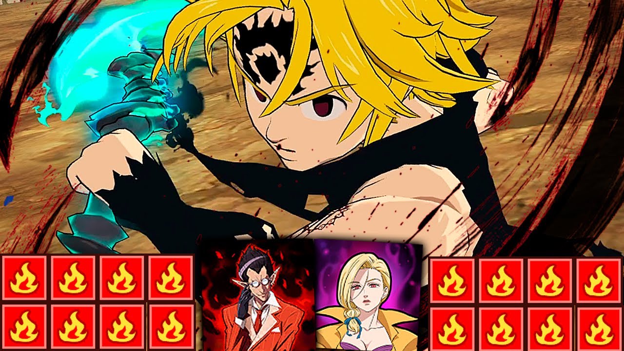 MELIODAS ASSAULT MODE ESTÁ DE VOLTA! - The Seven Deadly Sins Grand Cross