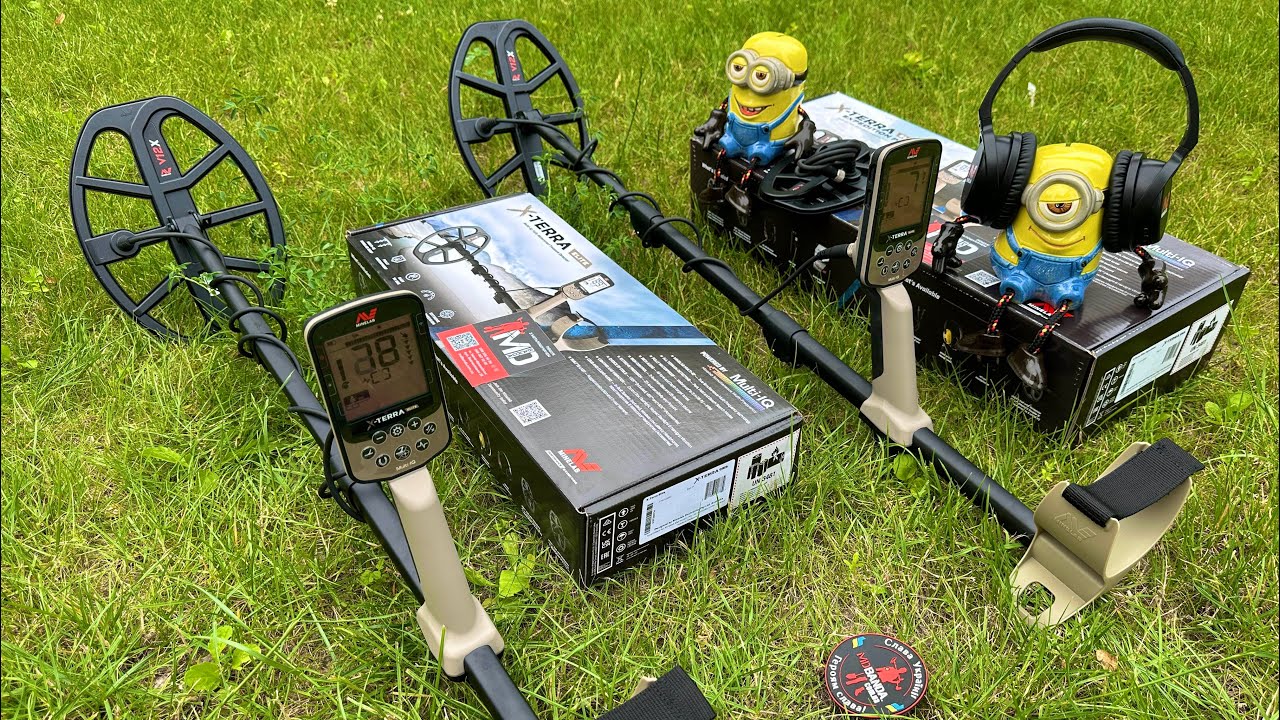 Металошукачі Minelab X-Terra Elete та Expedition Pack РОЗПАКОВКА