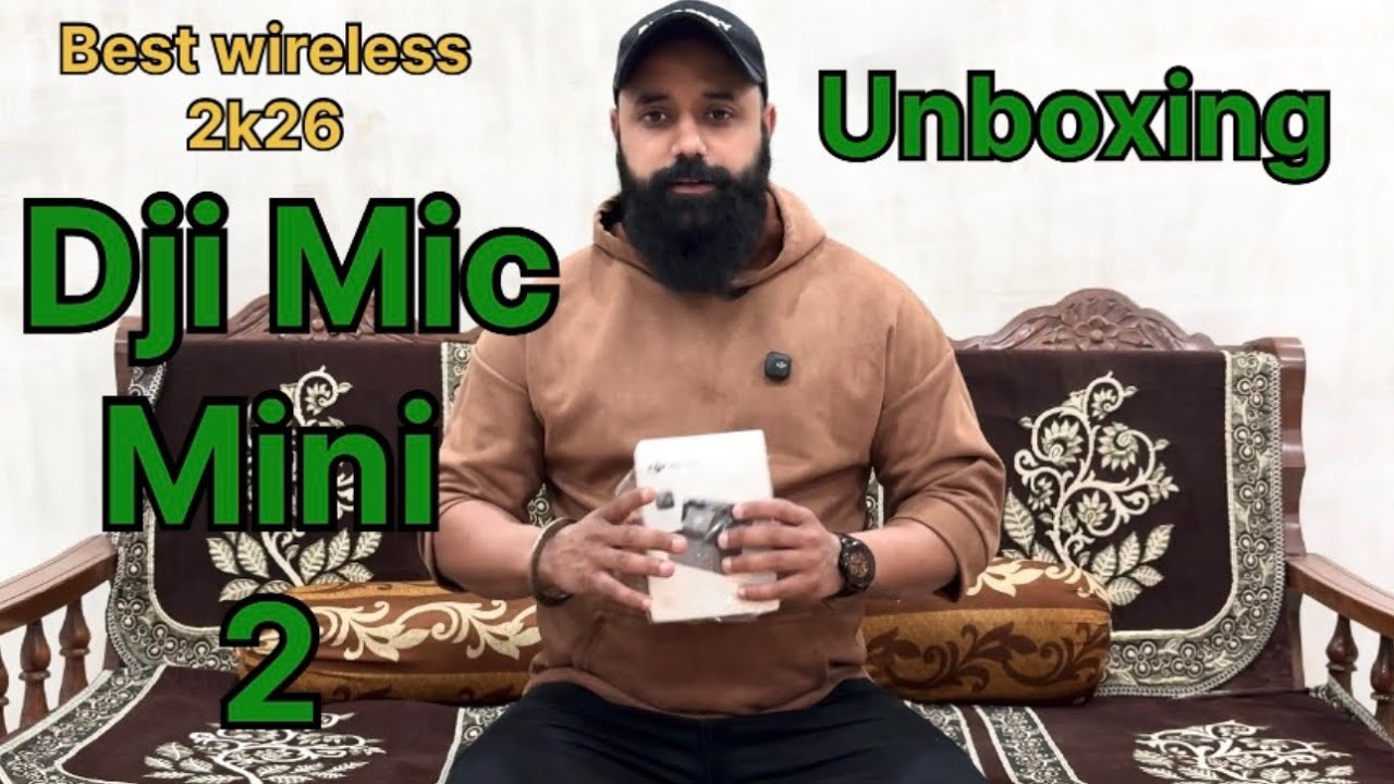 Dji Mic Mini 2 Unboxing Best Wireless & Full Live Review or Demo #dji #unboxing #review #vlog 232
