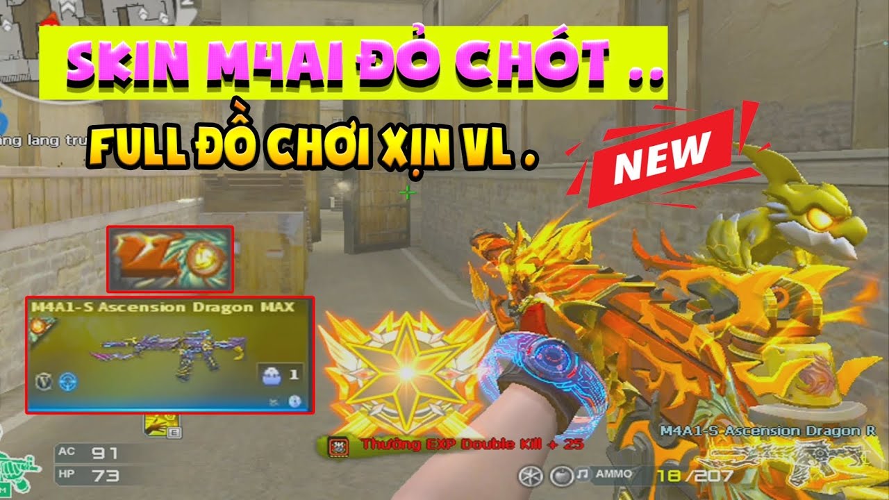 ► B&igrave;nh luận Đột K&iacute;ch - Skin M4a1 