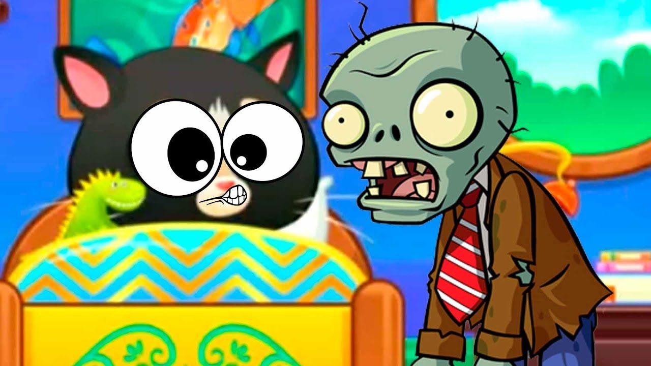 СТРАШНЫЙ СОН котика БУБУ | Побег от ЗОМБИ в игре