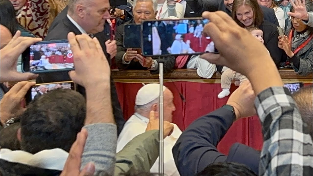 Pueri Cantores Papal Mass New Year’s Day 2024 Recessional Hymn ft. Pope Francis