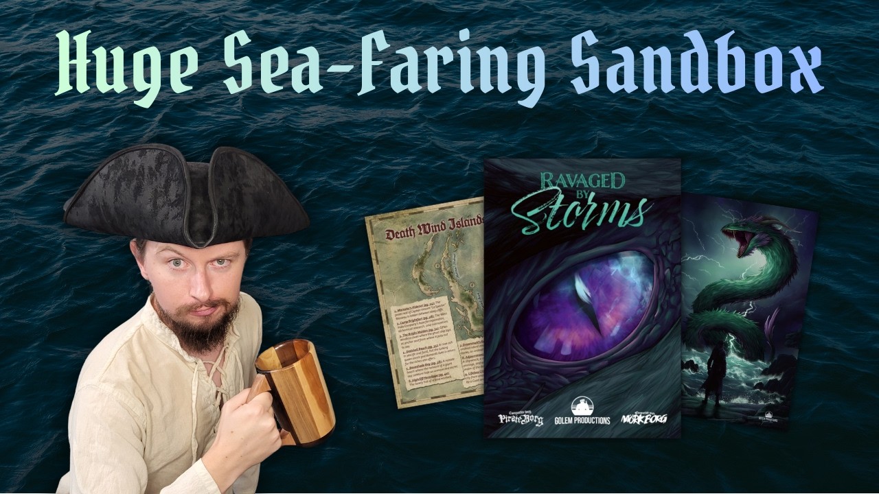 A Whole Pirate Campaign in ONE BOOK