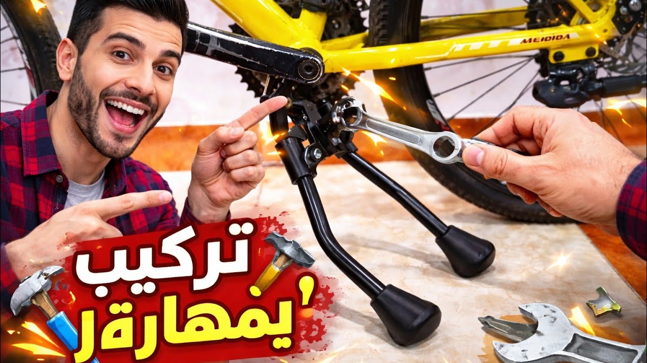 تركيب سنادة العجلة نص زي موتوسيكل 😱 شوف الصح!