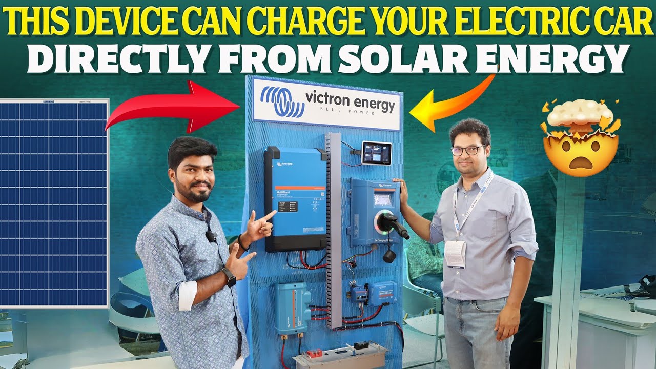 Charge Your Electric Car Directly With Solar | Victron Energy | Electric Vehicles India