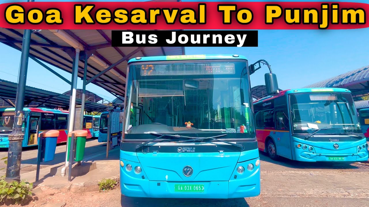 Kesarval To Punjim Bus Journey in Goa | Exploring Goa By Local Bus | Goa Tourism |