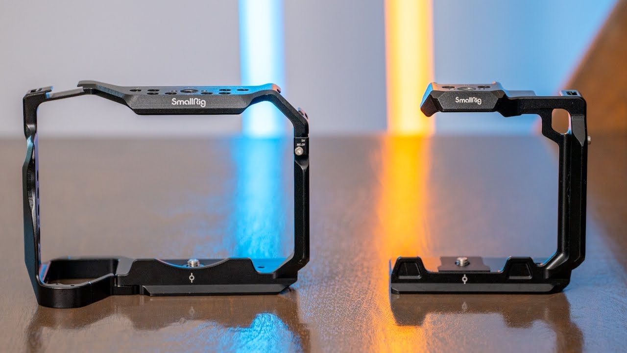 Полукаркасный против полнокаркасного SmallRig 3639 против 3667B для Sony A7 IV A7R V A7R IV A7SIII