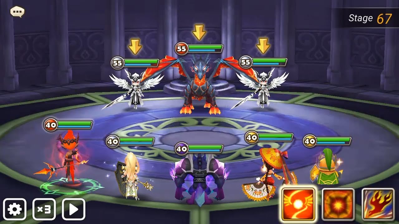 Summoners War TOA HARD stage 67 Akroma