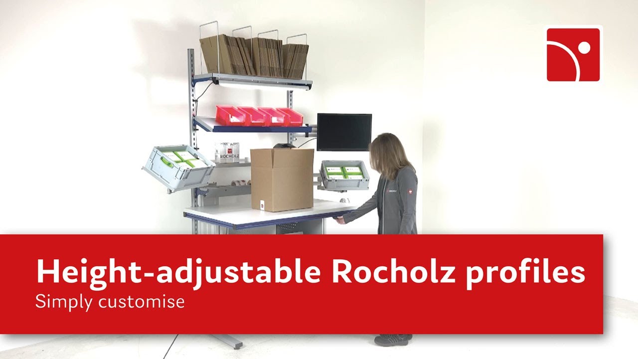 Rocholz electrically height-adjustable Rocholz-profiles