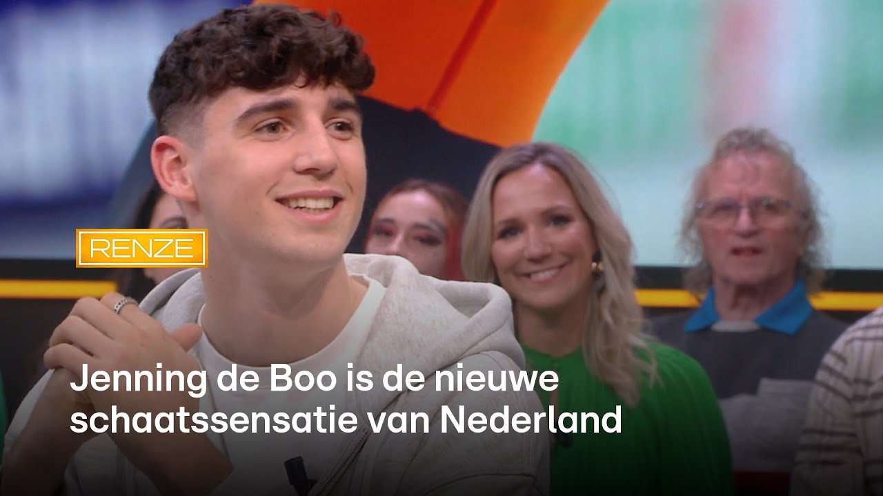 Jenning de Boo is hét jonge schaatstalent van Nederland | Renze