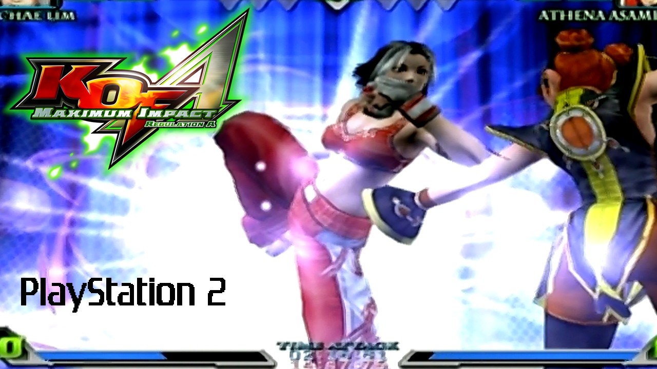 KoF Maximum Impact Regulation A playthrough (PS2) (1CC)