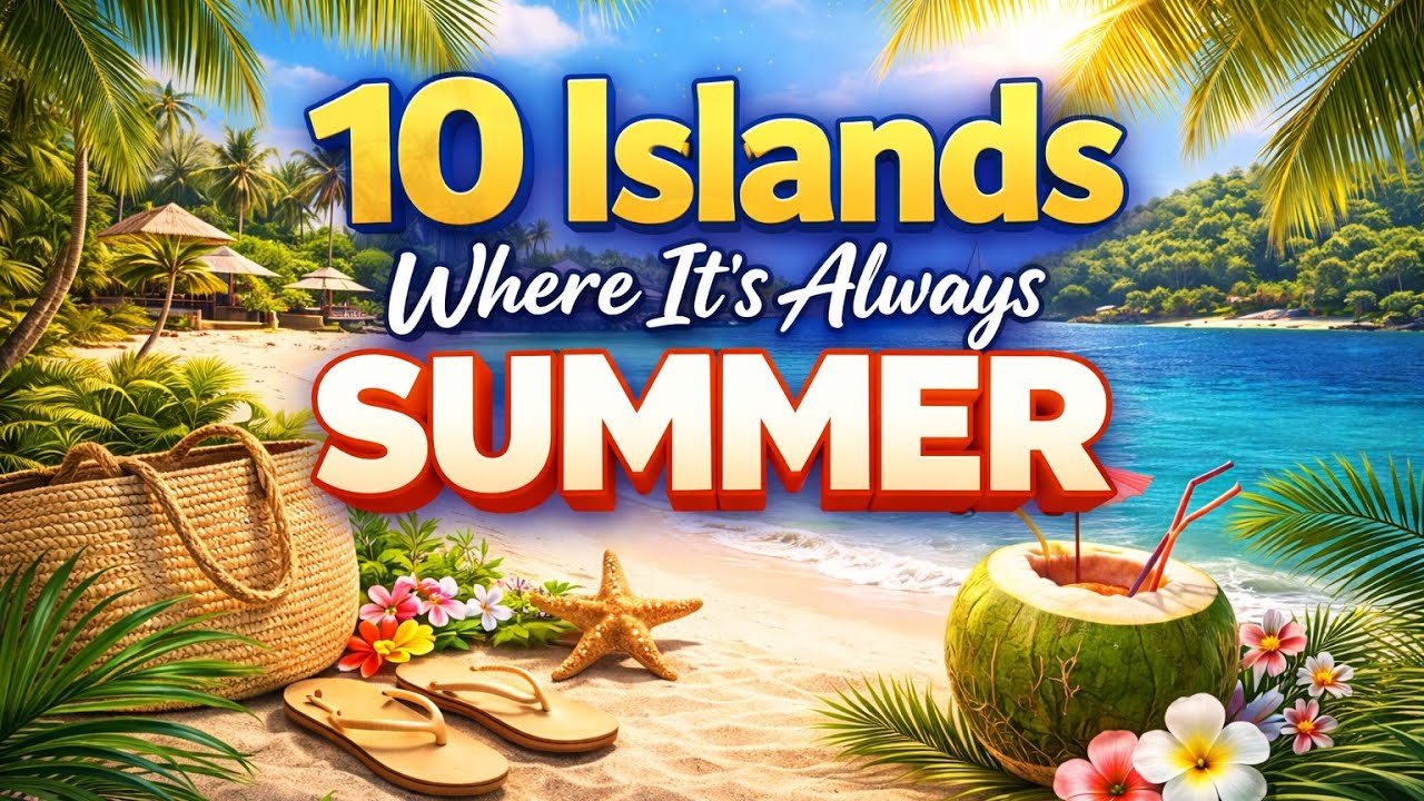 10 Islands Where It&rsquo;s Always Summer 🌞