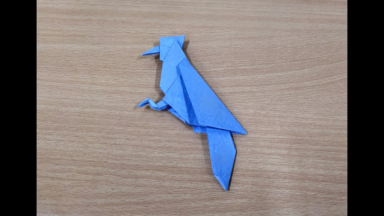 Origami Woodpecker Origami Bird