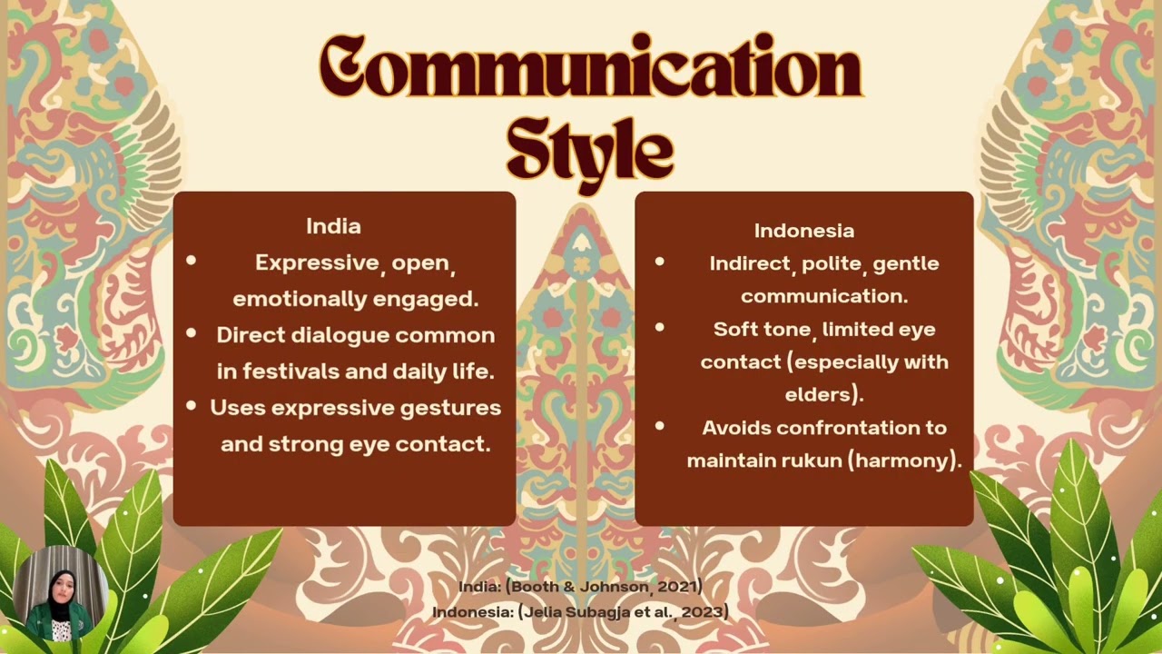 CULTURAL COMPARISON BETWEEN INDIA AND INDONESIA || Maura Syifa Faradhiba
