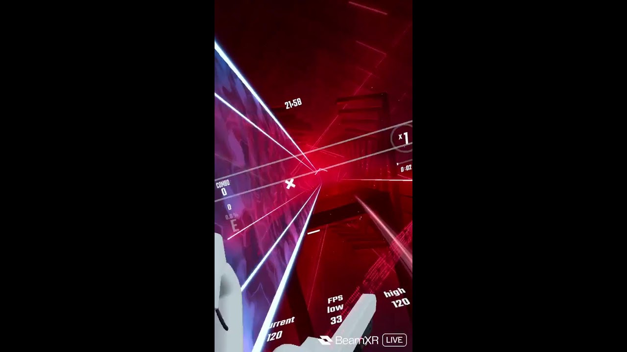 +Playing Beat Saber+