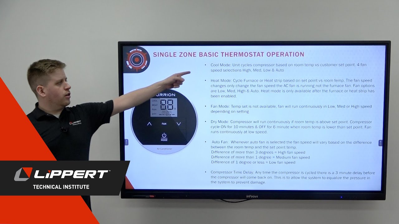 Furrion Air Conditioner Operation V1