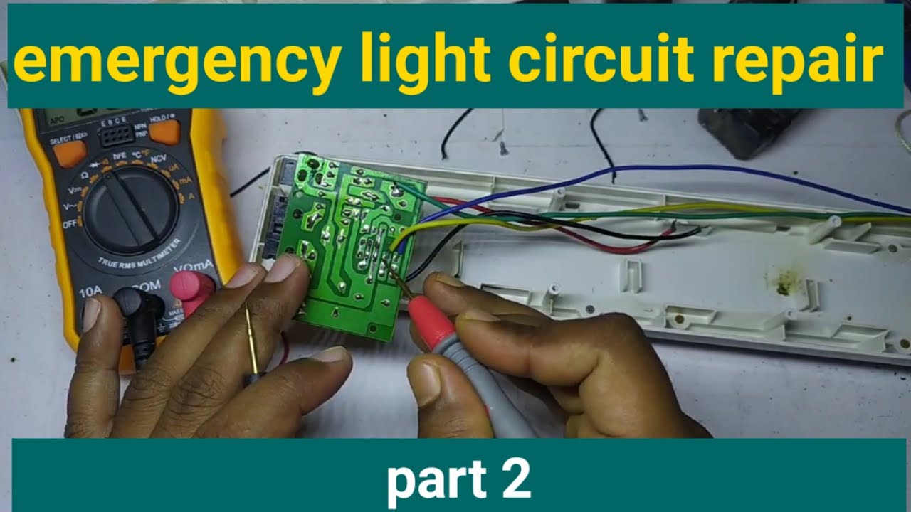 Emergency light repair part 2