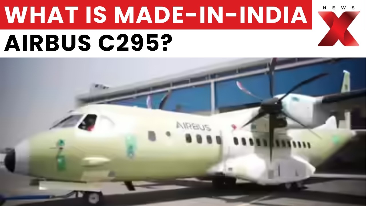 Made-In-India Airbus C295 Completes Maiden Flight, Boosting Aerospace Push | NewsX