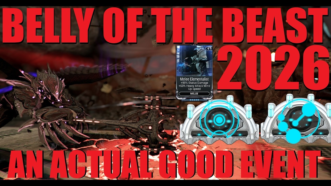 [WARFRAME] Руководство по лучшим стратегиям для события &laquo;Чрево зверя&raquo; 2026 (обновлено с учетом сб...