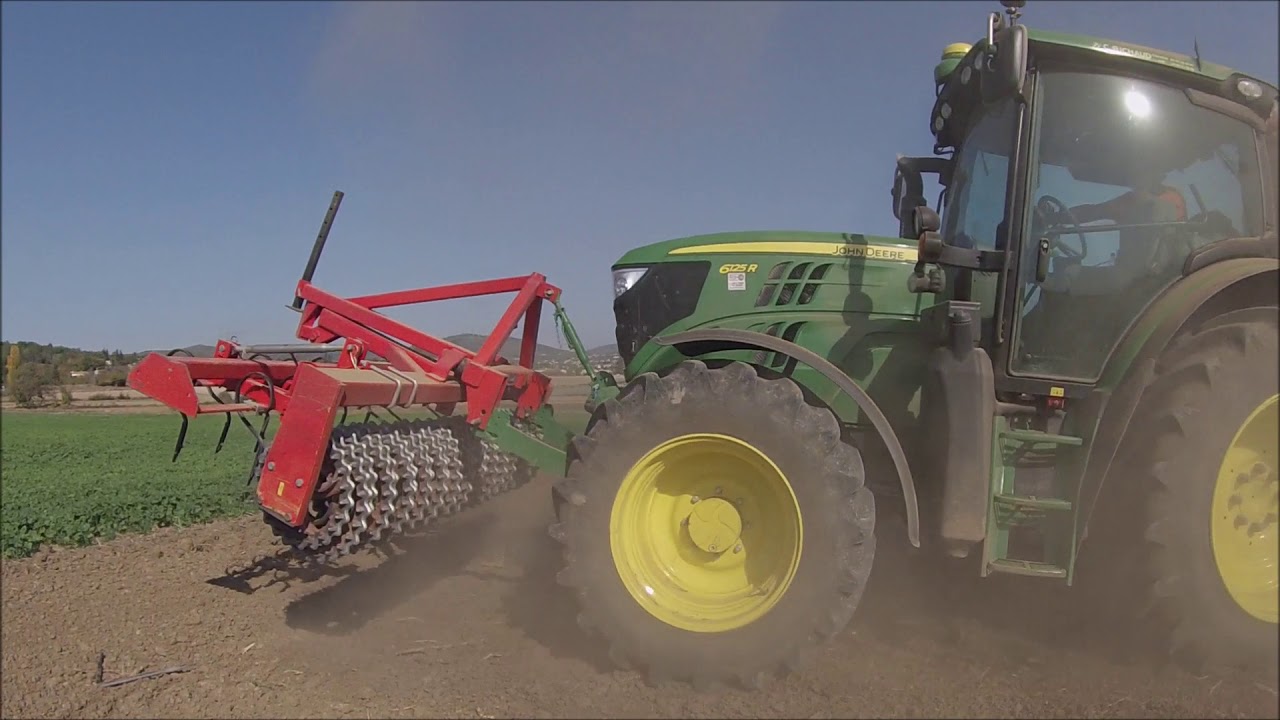 Semi de bl&eacute; 2017 - John Deere 6125R - Amazone
