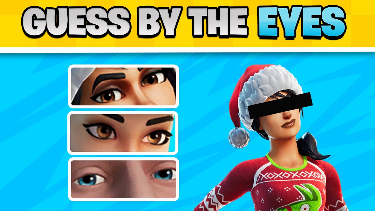 Guess The Fortnite Skin By The Eyes