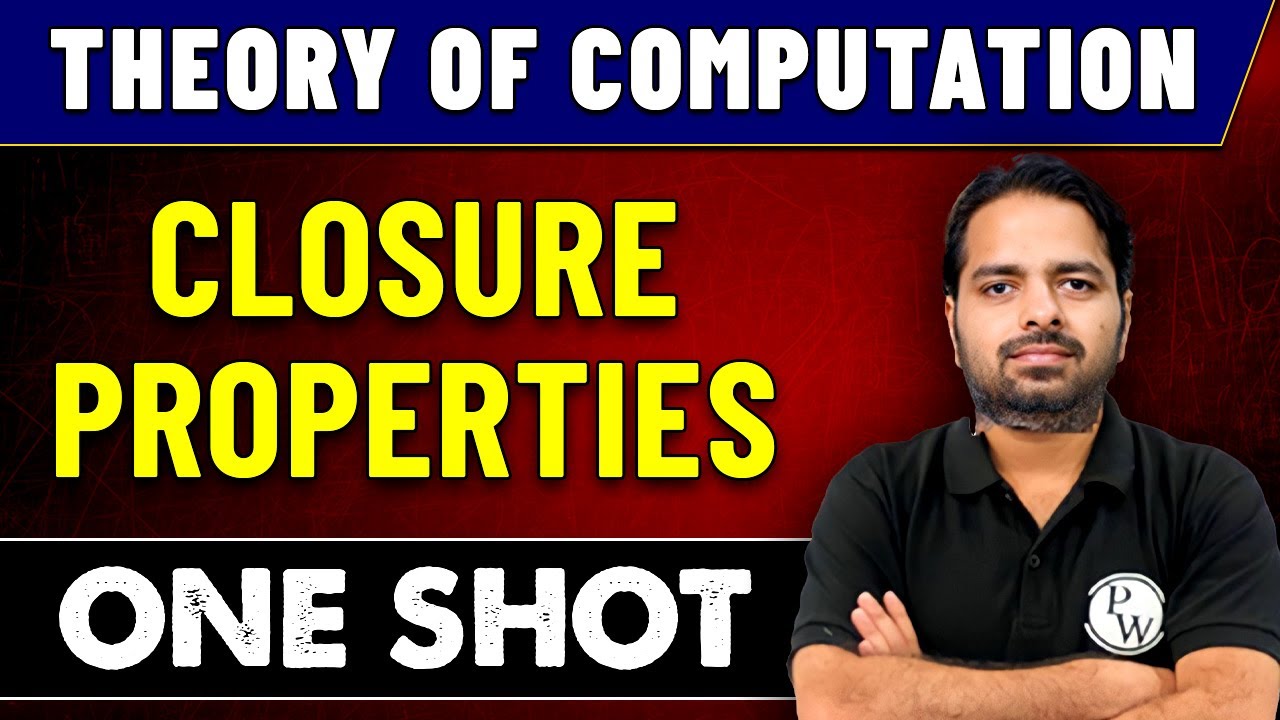Theory of computation | Closure Properties in One Shot | GATE 2023