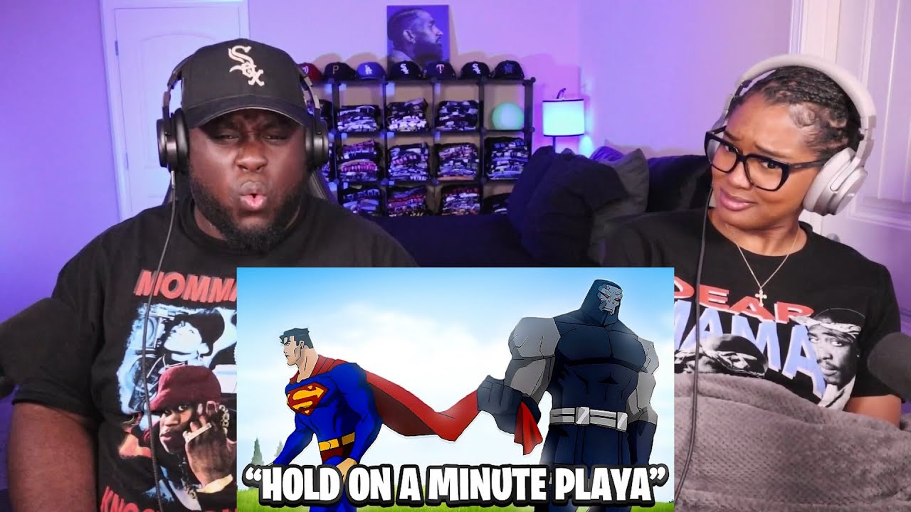 Kidd and Cee Reacts To When DARKSEID put a SUPER WHOOPING on SUPERMAN AND SUPERGIRL