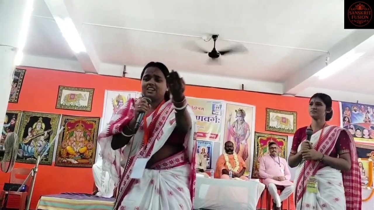 संस्कृतनाटकम् (संस्कृतमाता), #video #shortvideo @SanskritFusion 