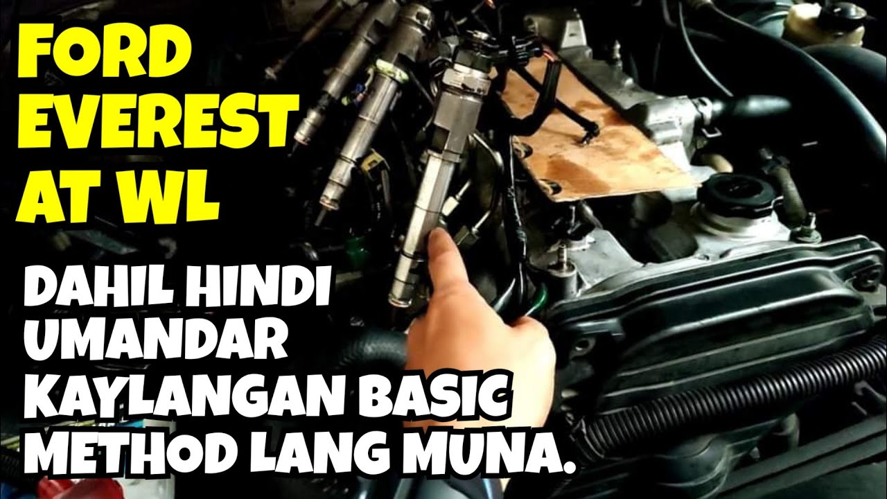 CRANKING WONT START // FORD EVEREST AT WL.