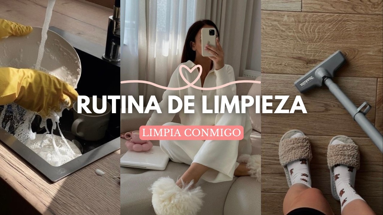 Mi RUTINA de LIMPIEZA para MANTENER tu CASA SIEMPRE LIMPIA y ORDENADA 🫧🧽(HÁBITOS de LIMPIEZA 2025)