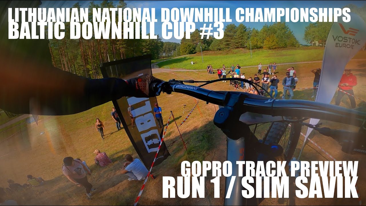 Lithuanian National Downhill Championships 2021 / Baltic Downhill Cup #3 Ignalina / Run 1 Siim Savik