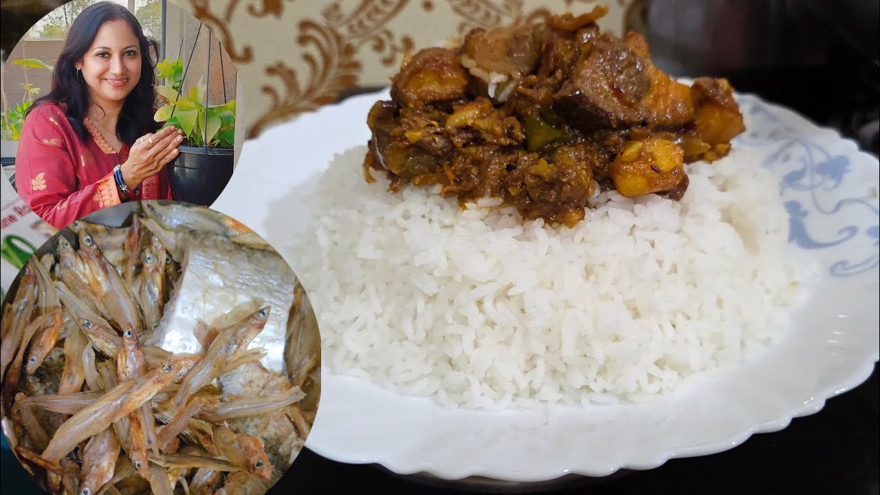 বান্ধবীর দেওয়া শুঁটকি মাছ/dryfish দিয়ে আমি কি বানালাম | DryFishSabjiRecipe|