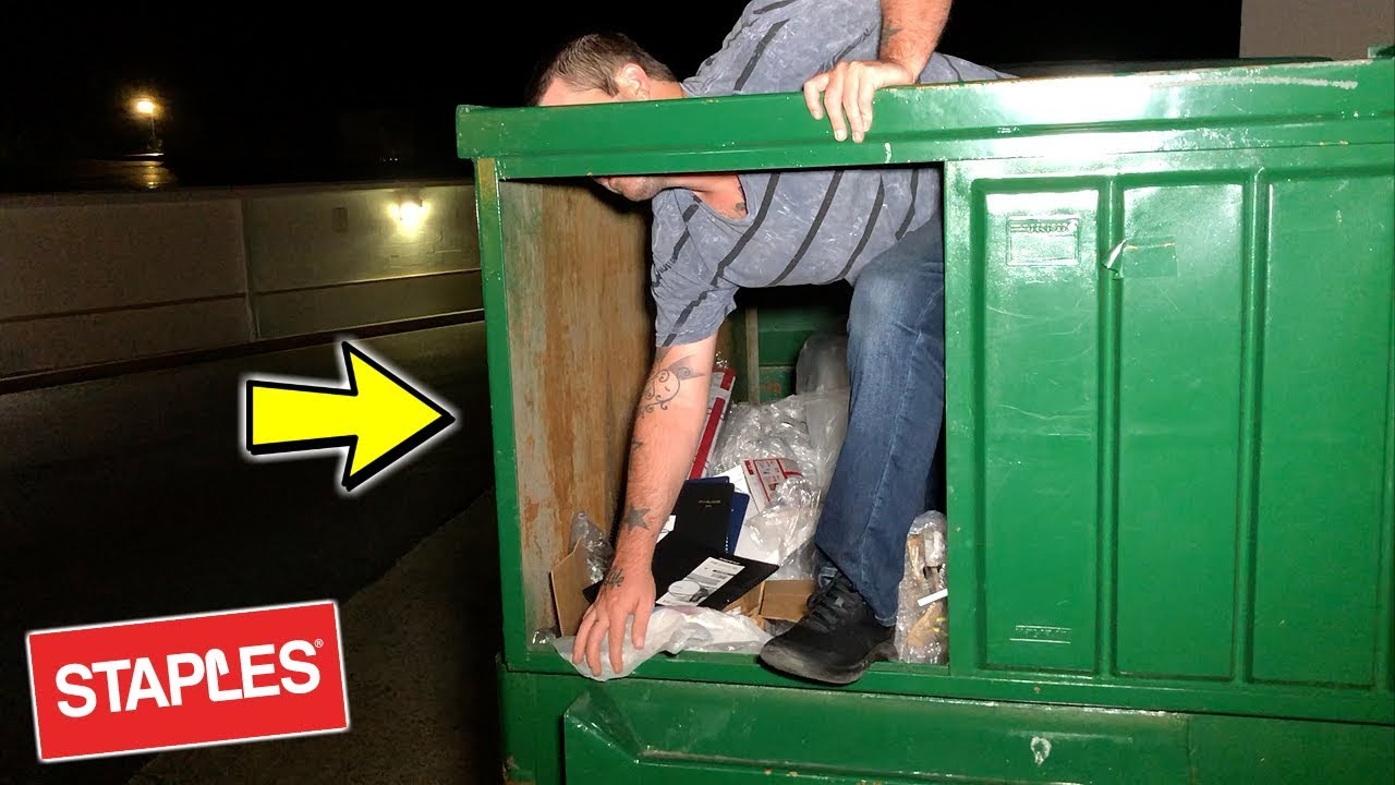 I FOUND THEIR HIDING SPOT! DUMPSTER DIVE NIGHT #319